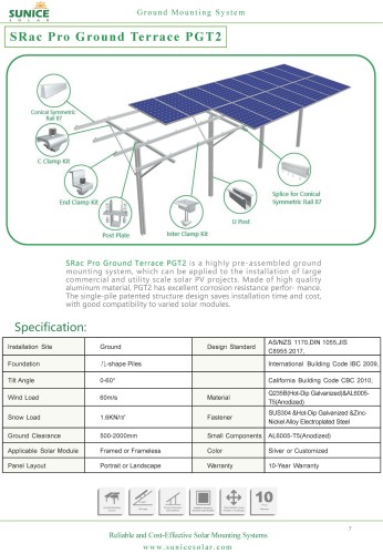 S.Rac Pro Ground Terrace PGT2